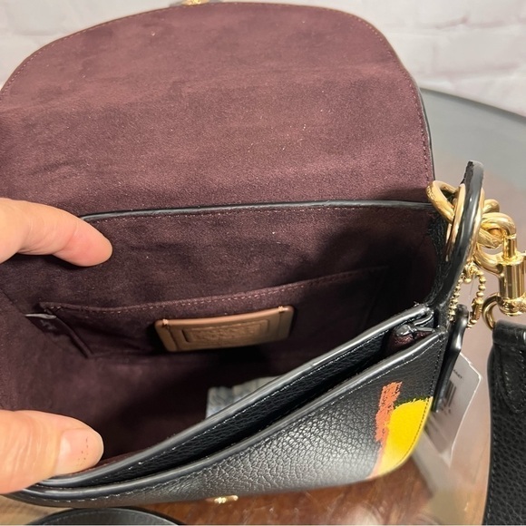 Coach X Jean-Michel Basquiat Kleo famous shoulder/cross body Bag 17 limited edit - Picture 6 of 16